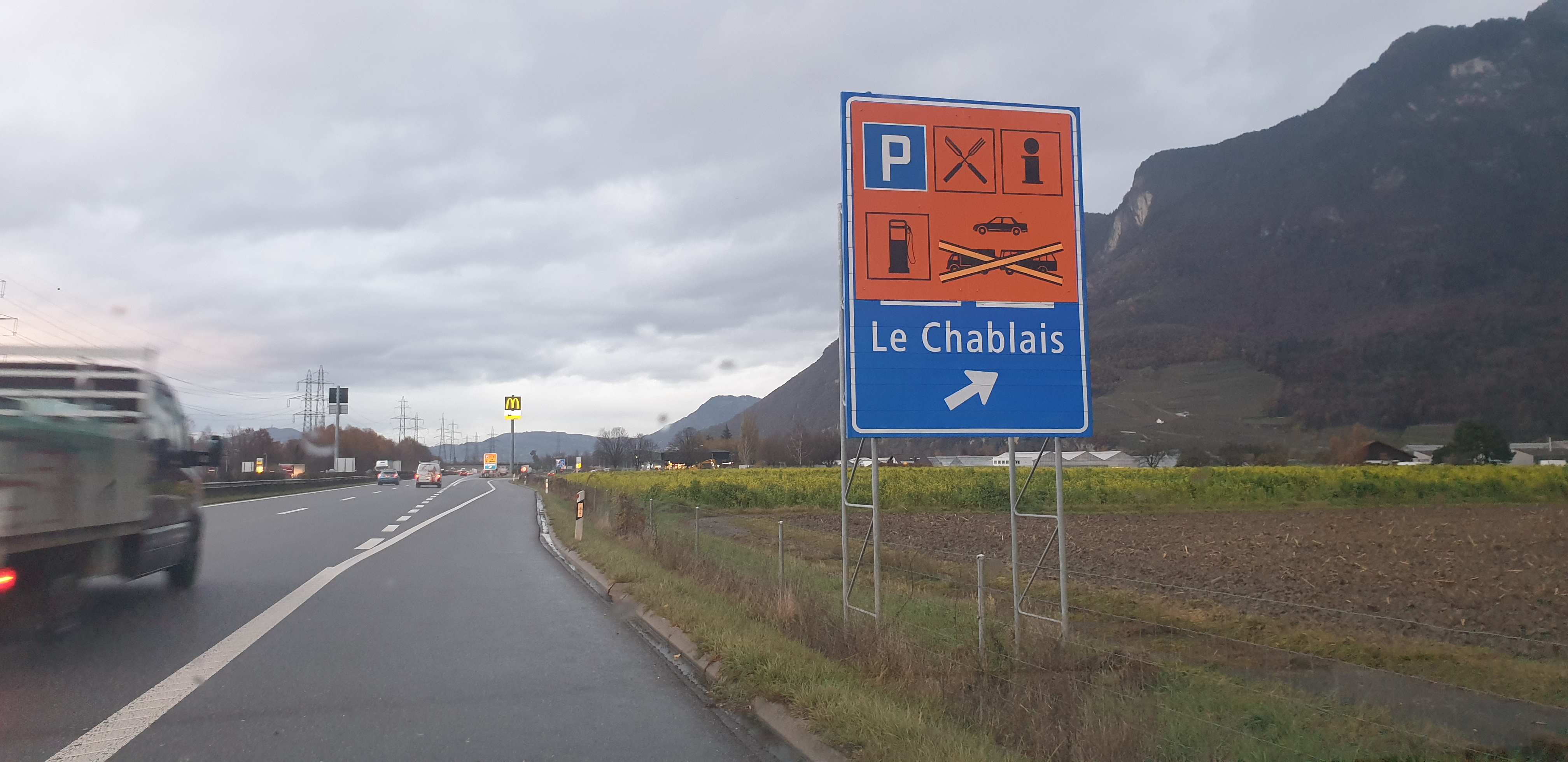 Eni fera place nette d'ici la fin de l'année sur l'aire de repos du Chablais